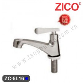 VÒI LAVABO INOX 304 ZICO ZC-5L16 VÒI LAVABO INOX 304 ZICO ZC-5L16